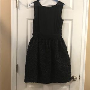 Black cocktail dress